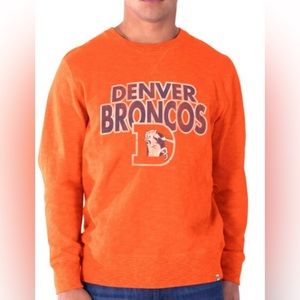 ‘47 Brand Denver Broncos vintage style crewneck sweatshirt. Men’s Medium